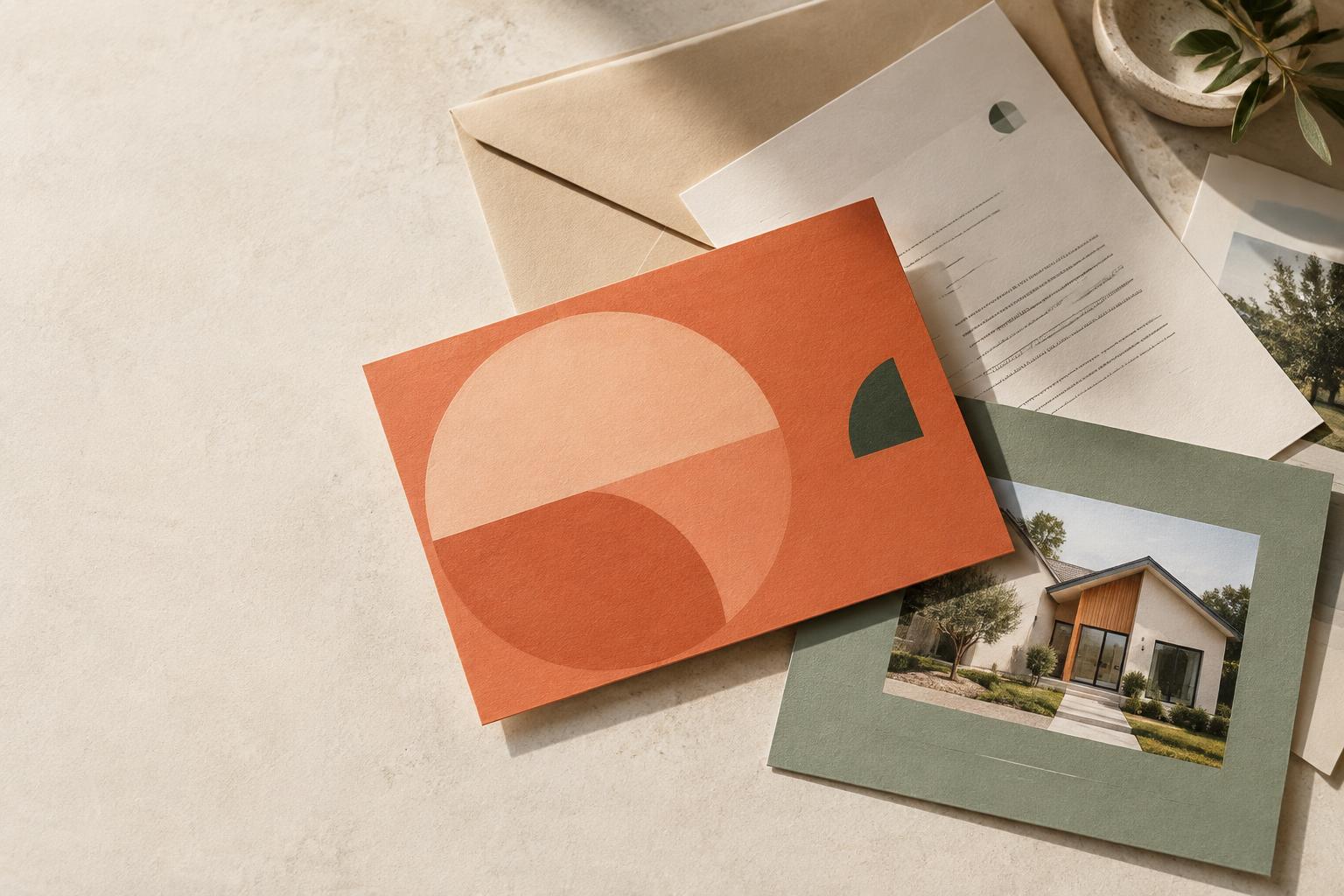 Illustrative premium print materials